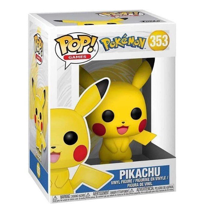FUNKO POP GAMES: POKEMON S1 - PIKACHU #353 - KOOLTHINGS
