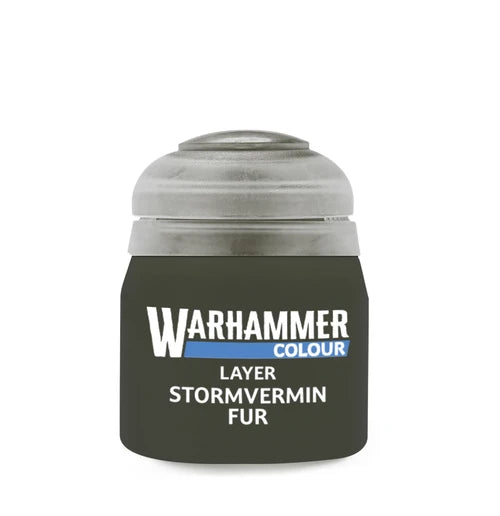 Green paint can labeled 'Nurgling Green' from Warhammer Colour on a white background