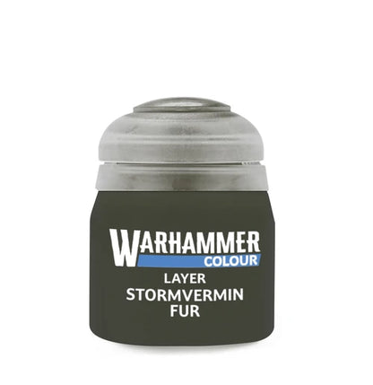 Green paint can labeled 'Nurgling Green' from Warhammer Colour on a white background