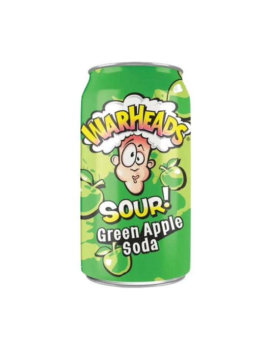 Warheads Sour Green Apple Soda - KOOLTHINGS