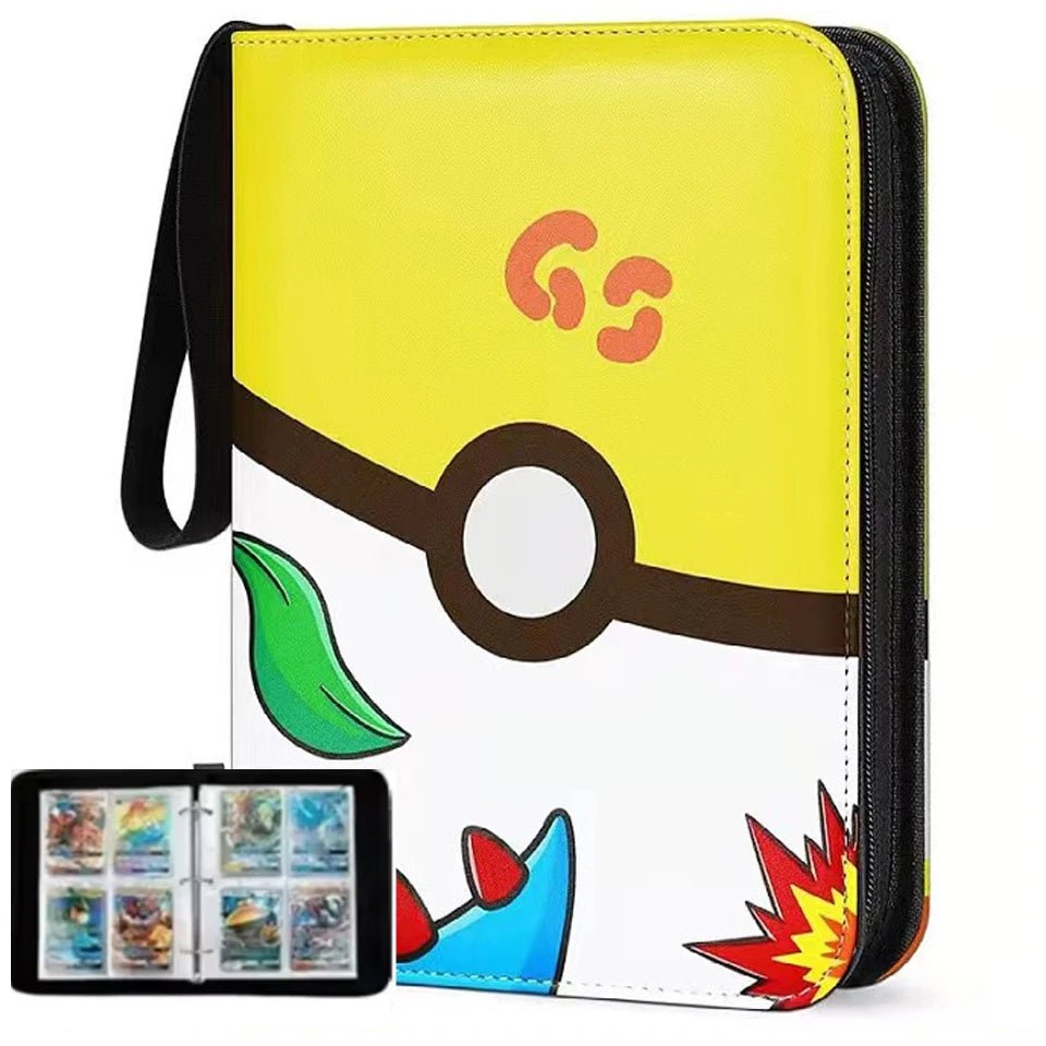 Anime 400PCS Card Binder – PU Zipper Photocard Album for Collectors - KOOLTHINGS