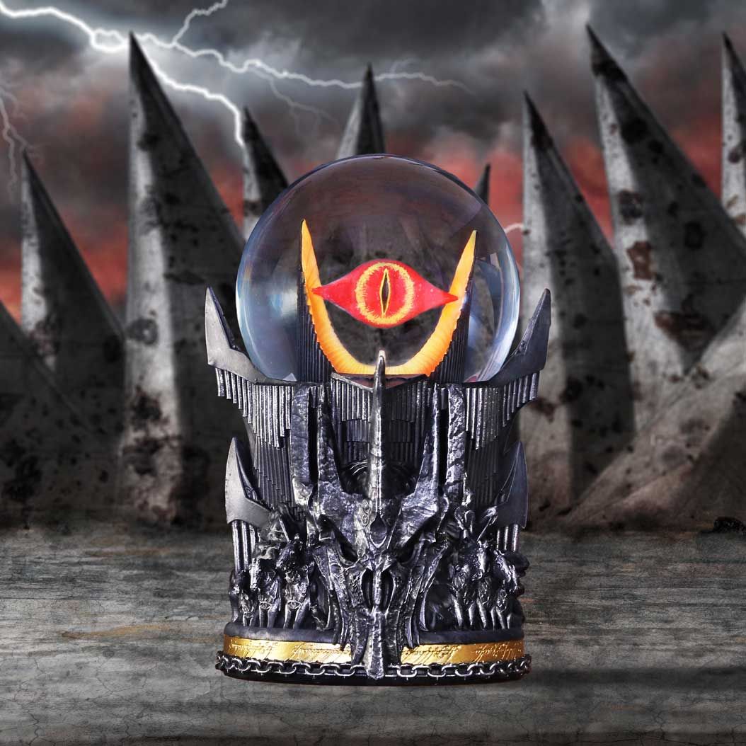 Lord of the Rings Sauron Snow Globe – Officially Licensed Collectable - KOOLTHINGS