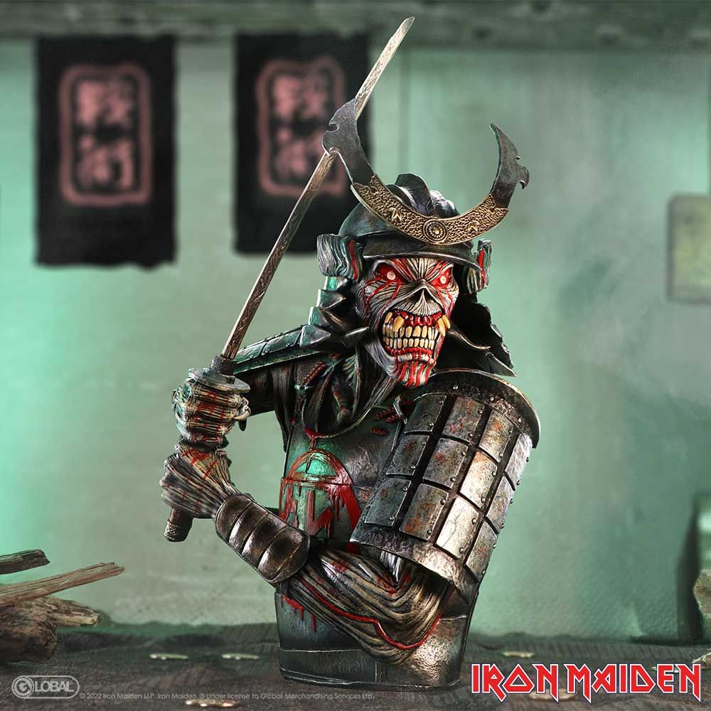 Iron Maiden Samurai Eddie Bust – Official Collectible (Online Exclusive) - KOOLTHINGS