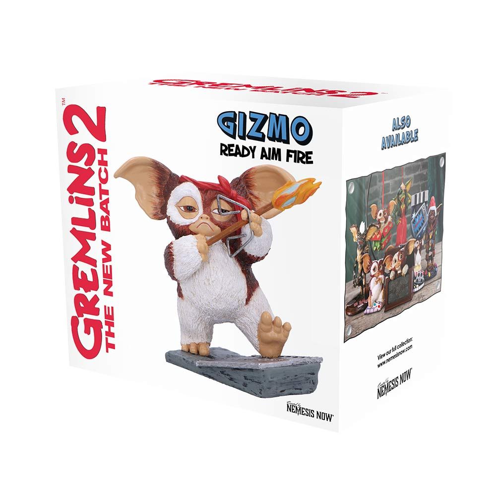Gremlins Gizmo “Ready Aim Fire” Figurine – Officially Licensed 11.5cm Collectable