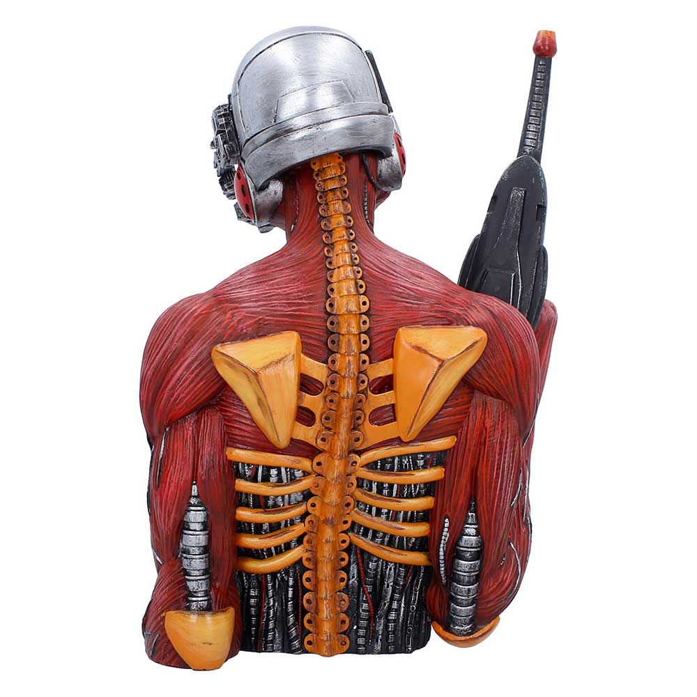 Iron Maiden Somewhere in Time Eddie Bust – Premium Hand‑Painted Collectible - KOOLTHINGS
