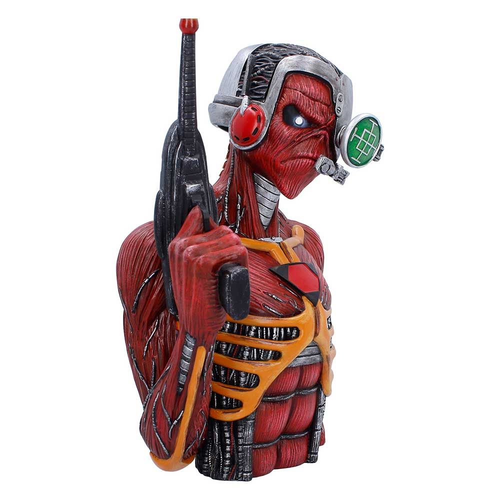 Iron Maiden Somewhere in Time Eddie Bust – Premium Hand‑Painted Collectible - KOOLTHINGS