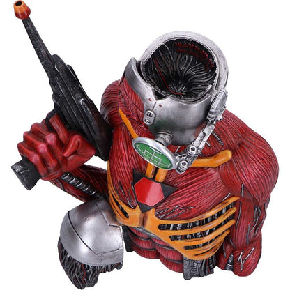Iron Maiden Somewhere in Time Eddie Bust – Premium Hand‑Painted Collectible - KOOLTHINGS