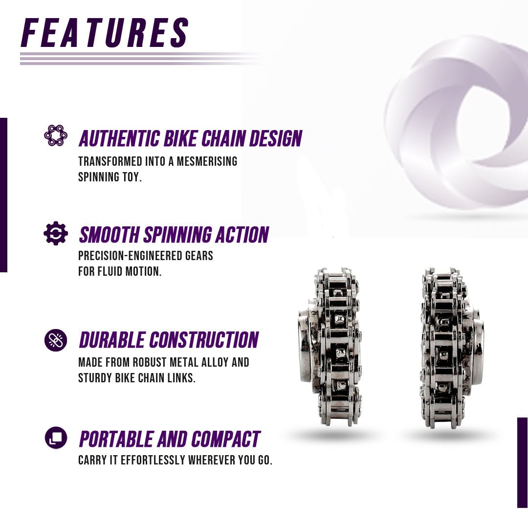 Bike Chain Gear Spinner - KOOLTHINGS
