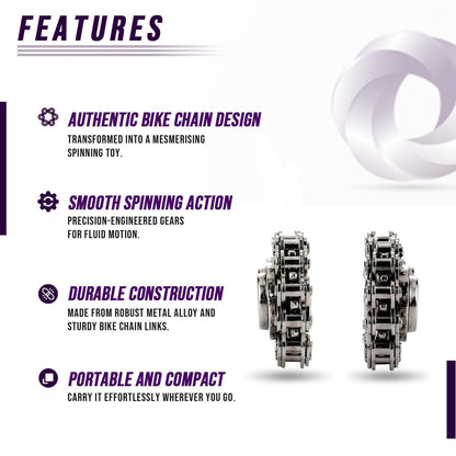 Bike Chain Gear Spinner - KOOLTHINGS