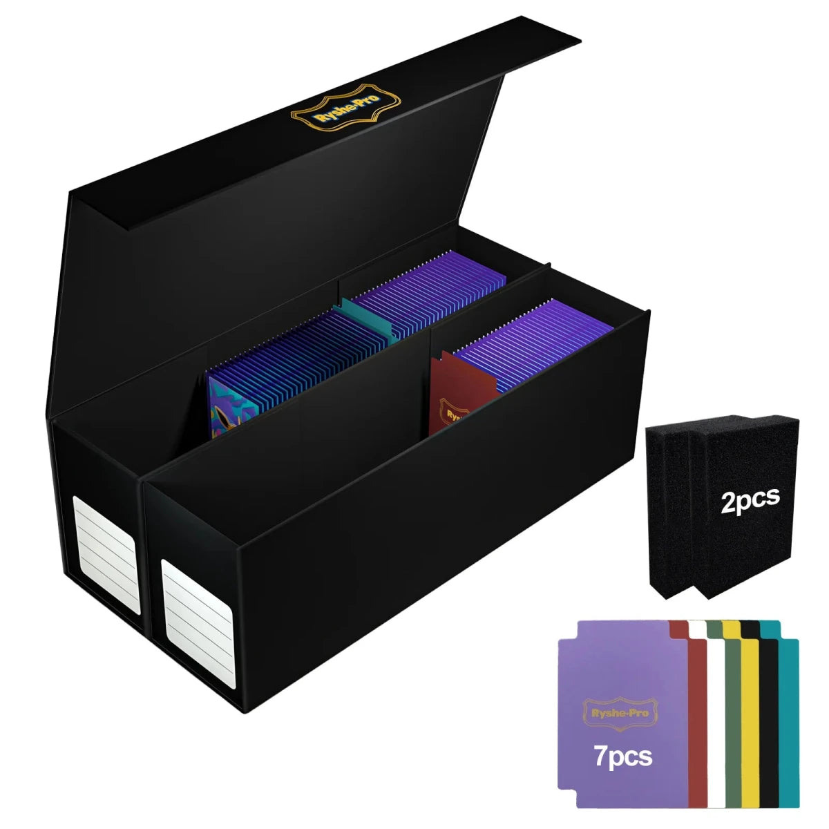 Card Binder with 9 Pocket Trading Card Album Display Binder 360 Side Loading Pocket Holder for TCG Yugioh MTG Game Card Book - KOOLTHINGS