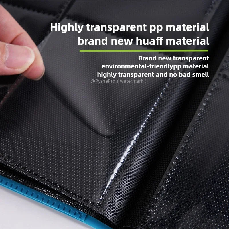 Card Binder with 9 Pocket Trading Card Album Display Binder 360 Side Loading Pocket Holder for TCG Yugioh MTG Game Card Book - KOOLTHINGS