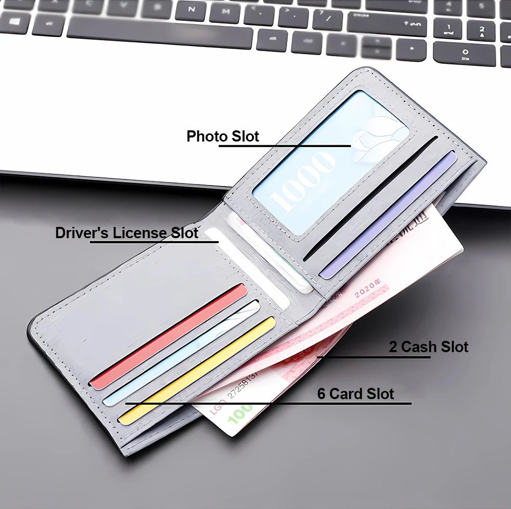 Dragon Ball Men Square Nylon Wallet Anime Character Print Money Clip Stylish Portable Multi Function Card Holder Cartoon Pouch - KOOLTHINGS