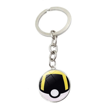 Pokemon Anime Figure Pokeball Pikachu Elf Ball Keychain Pendant Pocket Monster Model Toys Kids Birthday Gifts - KOOLTHINGS