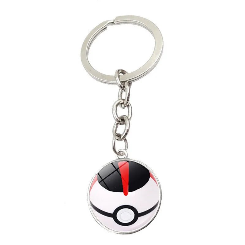 Pokemon Anime Figure Pokeball Pikachu Elf Ball Keychain Pendant Pocket Monster Model Toys Kids Birthday Gifts - KOOLTHINGS