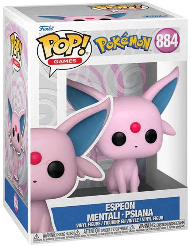 Funko POP! Games: Pokemon - Espeon - Collectable Vinyl Figure - Gift Idea - Official Merchandise - Toys for Kids & Adults