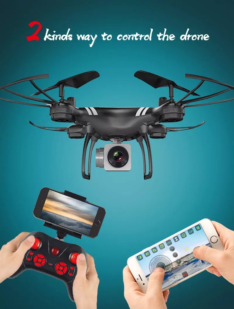Folding Camera Smart Selfie 4k Professional Mini Rc Drone - KOOLTHINGS