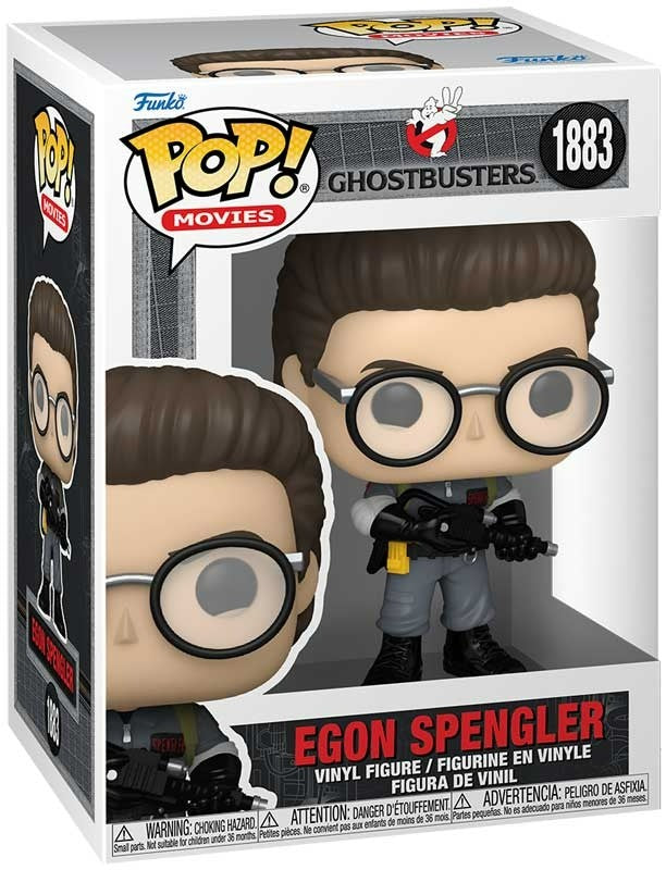 Funko Pop! vinyl figure packaging of Egon Spengler from Ghostbusters