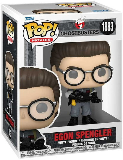 Funko Pop! vinyl figure packaging of Egon Spengler from Ghostbusters
