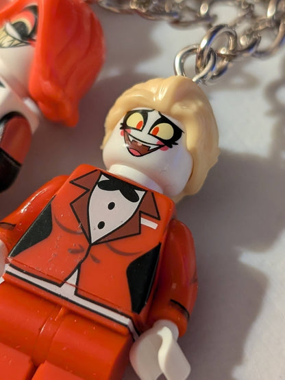 Hazbin Hotel Inspired Minifigure Keychains - KOOLTHINGS