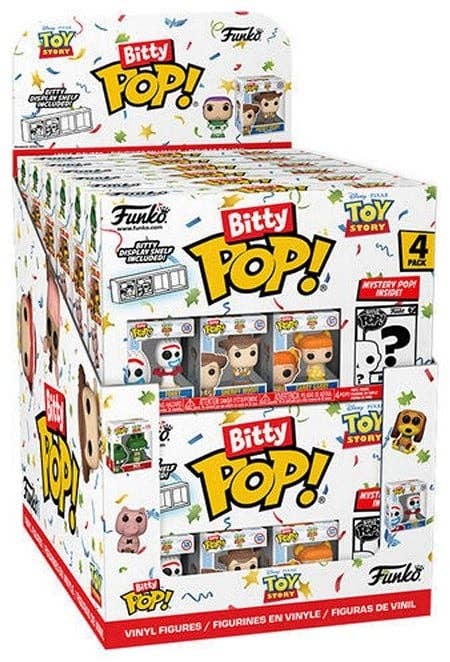 Bitty POP! Toy Story - Woody 4PK - Woody, Rex, Slinky Dog and - KOOLTHINGS