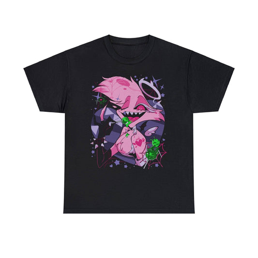Angel Dust Shirt, Hazbin Hotel Characters, Hazbin Hotel Tee - KOOLTHINGS