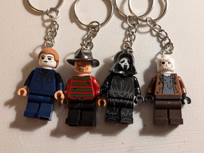 Horror Inspired Minifigure Keychains Movie Characters - KOOLTHINGS