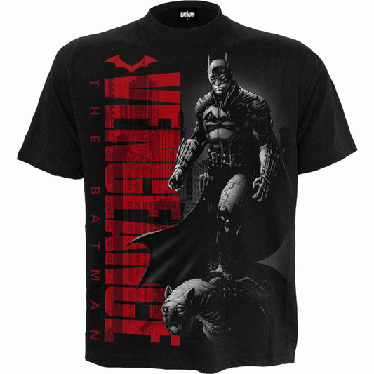 THE BATMAN - COMIC COVER - Front Print T-Shirt Black - KOOLTHINGS