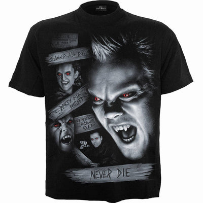 THE LOST BOYS - NEVER DIE - T-Shirt Black - KOOLTHINGS