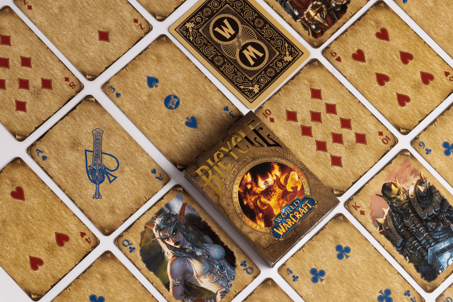 Bicycle World Of Warcraft Classic Playing Cards - KOOLTHINGS