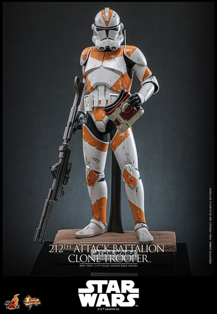 Star Wars: The Clone Wars Action Figure 1/6 212th Attack Battalion Clone Trooper 30 cm - KOOLTHINGS