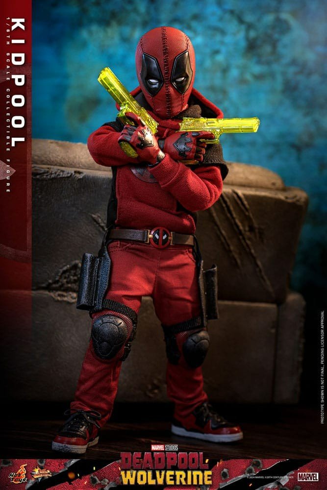 Deadpool & Wolverine Movie Masterpiece Action Figure 1/6 Kidpool 22 cm - KOOLTHINGS