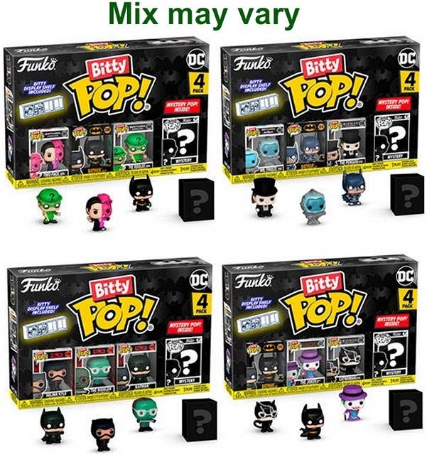 Bitty POP! Batman 85th assorted Funko Bitty Pop! Batman 85th - KOOLTHINGS