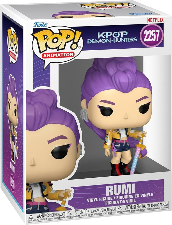 KPOP Demon Hunters - Rumi - Funko Pop Figure 2257 - KOOLTHINGS