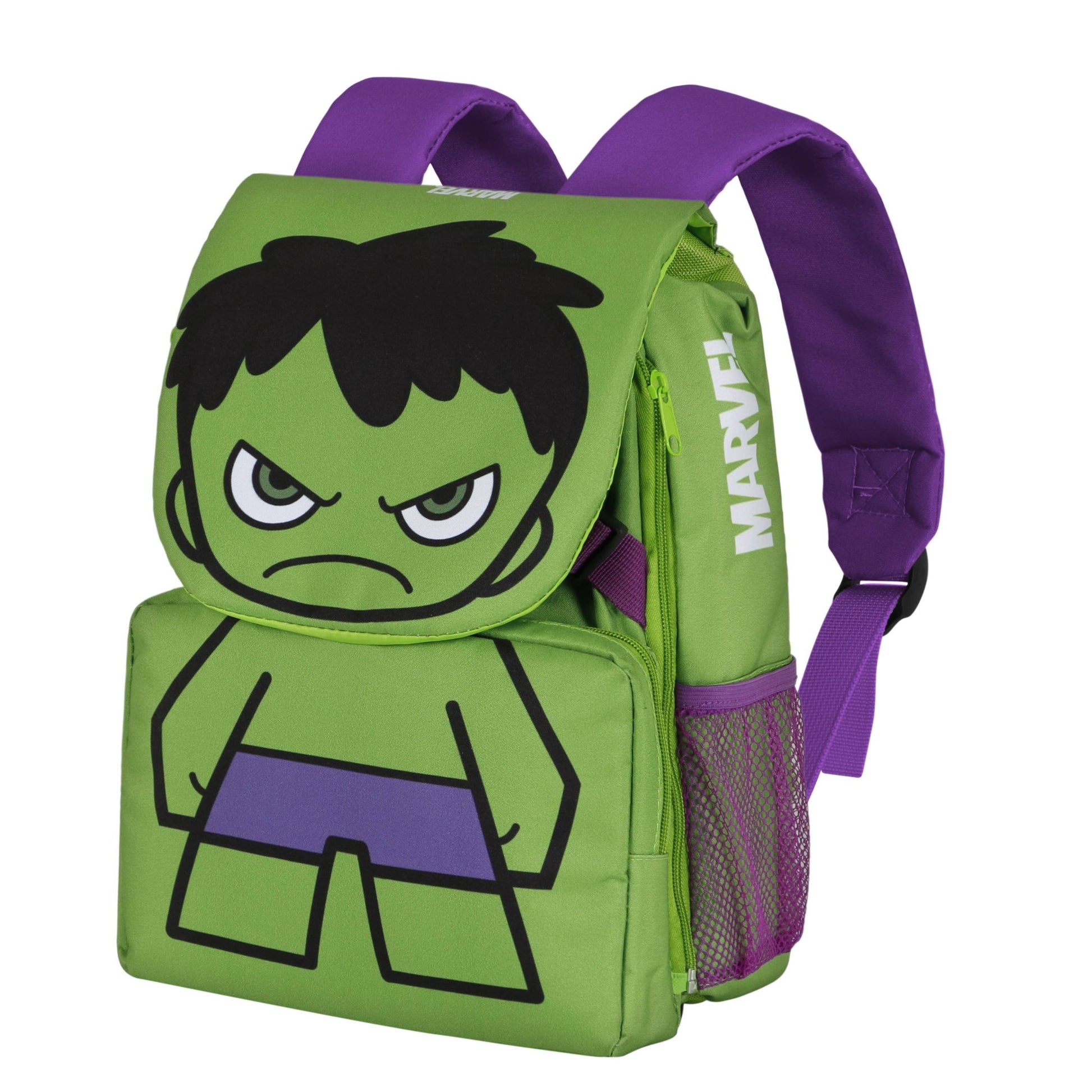 Marvel Hulk Angry - Small EXP Expandable Backpack - KOOLTHINGS