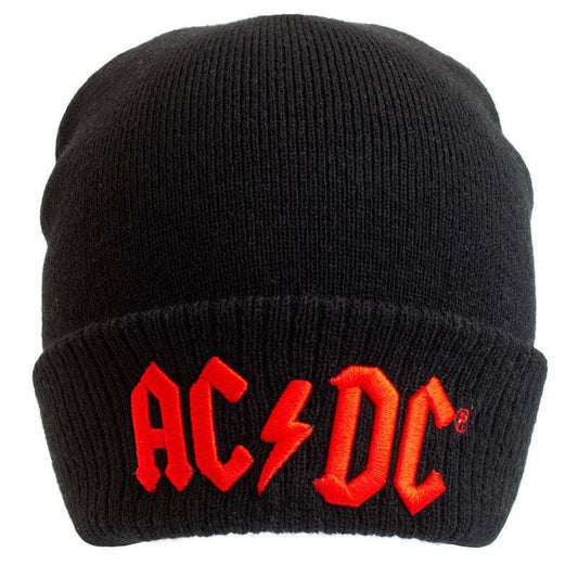 AC/DC - Applique Logo - Beanie