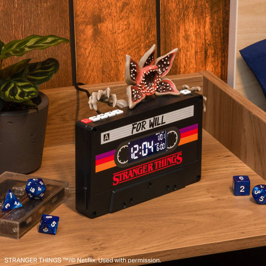 Stranger Things 5 Demogorgon Cassette Alarm Clock - KOOLTHINGS