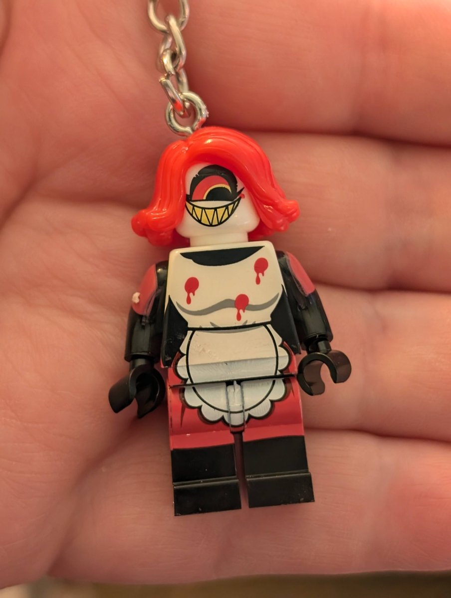 Hazbin Hotel Inspired Minifigure Keychains - KOOLTHINGS