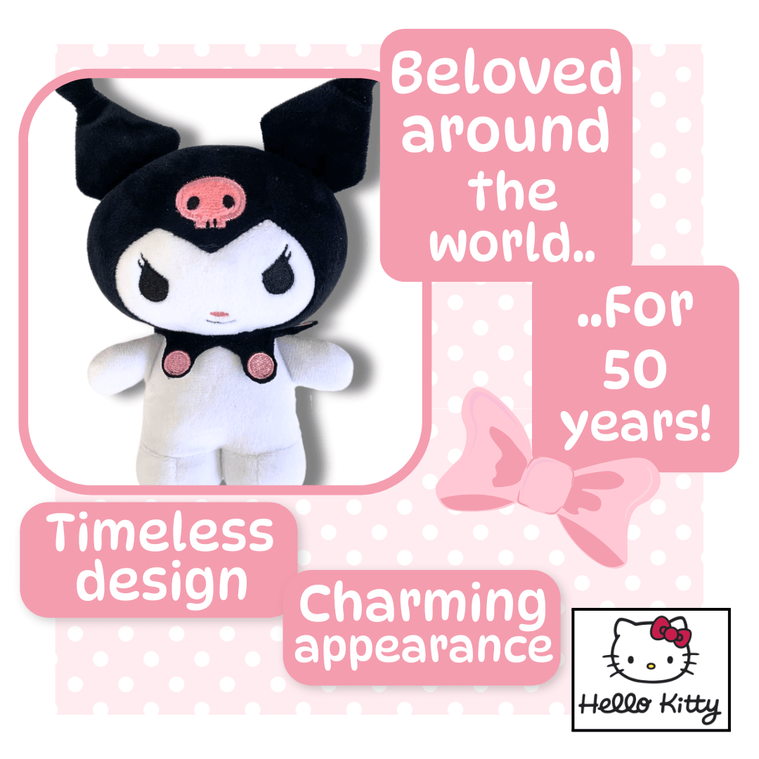 Hello Kitty Gift Set 16 CM Standing Hello Kitty, Kuromi & Melody - KOOLTHINGS