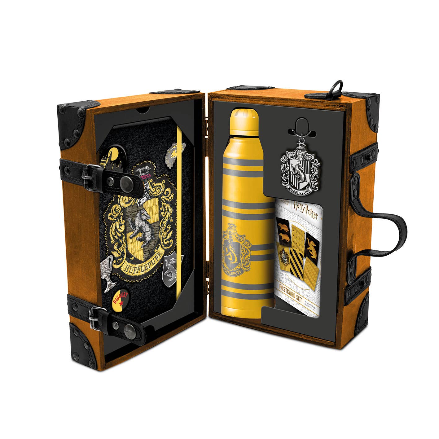 Harry Potter (Colourful Crest Hufflepuff) Premium Gift Set - KOOLTHINGS