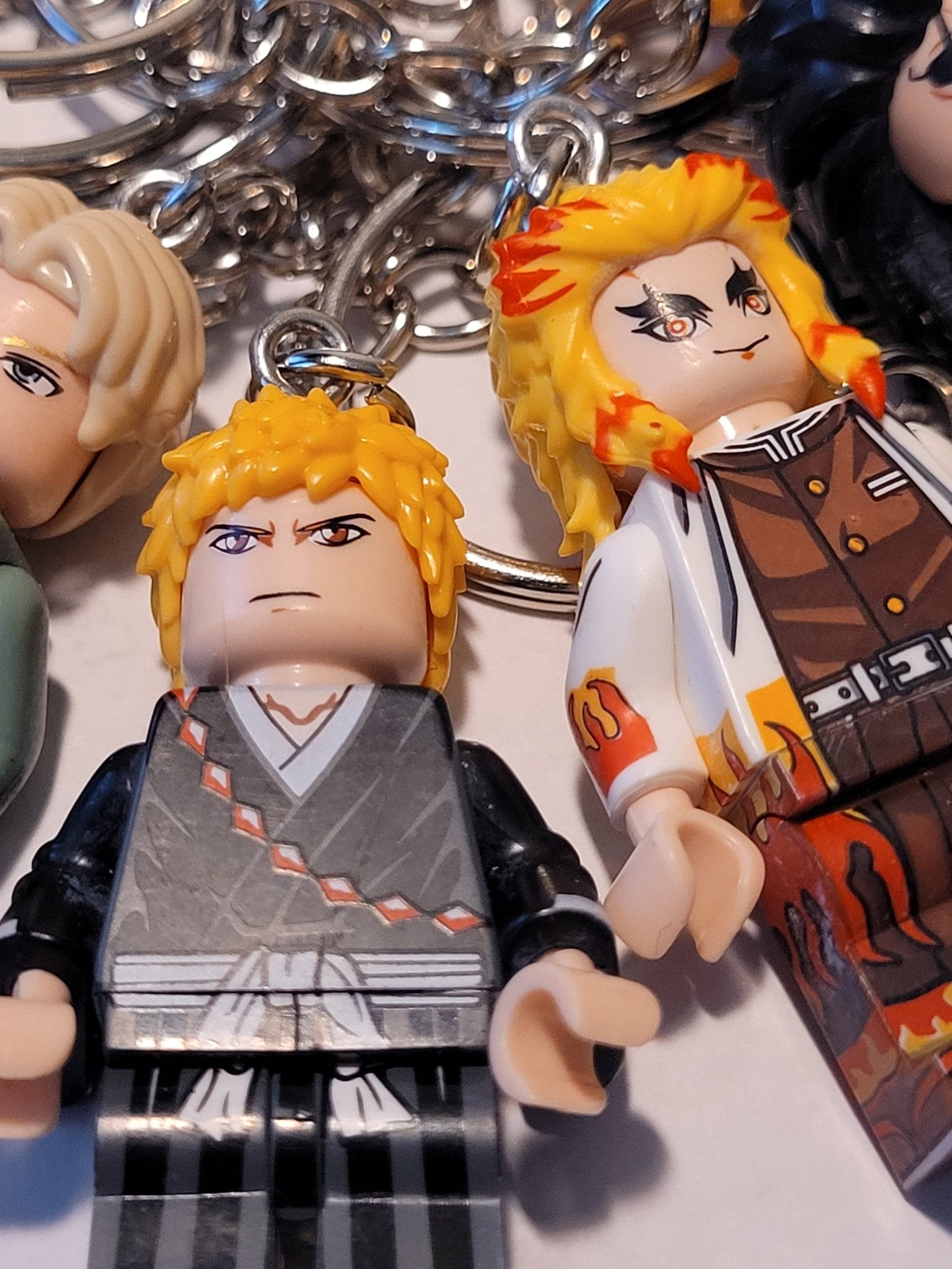 Anime and Manga Inspired Minifigure Keychains - KOOLTHINGS