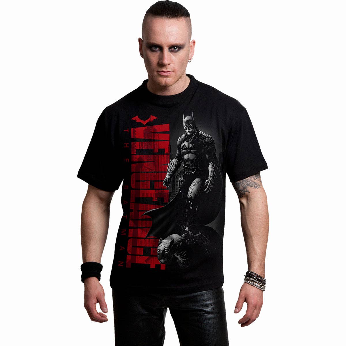 THE BATMAN - COMIC COVER - Front Print T-Shirt Black - KOOLTHINGS