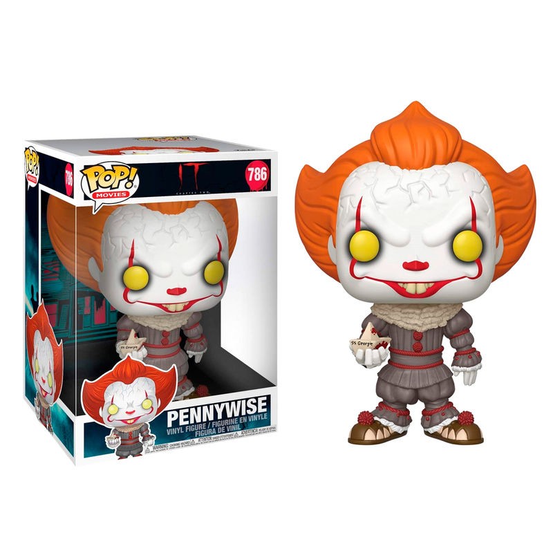 Funko Pop! Vinyl IT Chapter 2 Pennywise With Boat 25cm