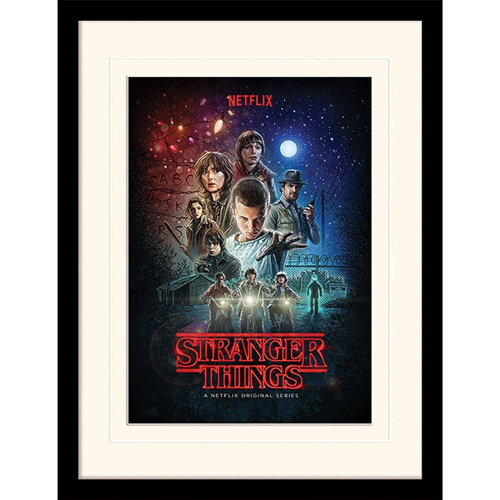 Stranger Things (One Sheet) Wall Art Print