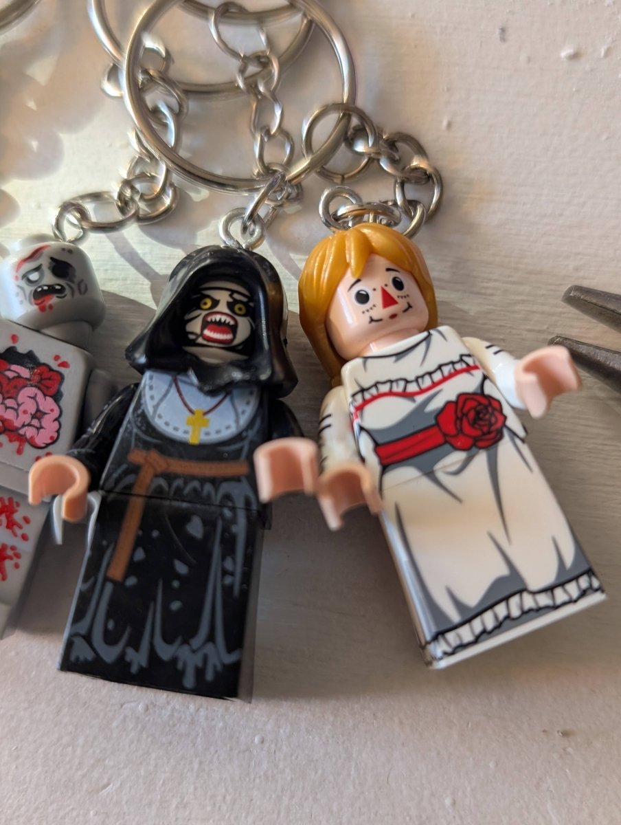 Horror Inspired Minifigure Keychains Movie Characters - KOOLTHINGS