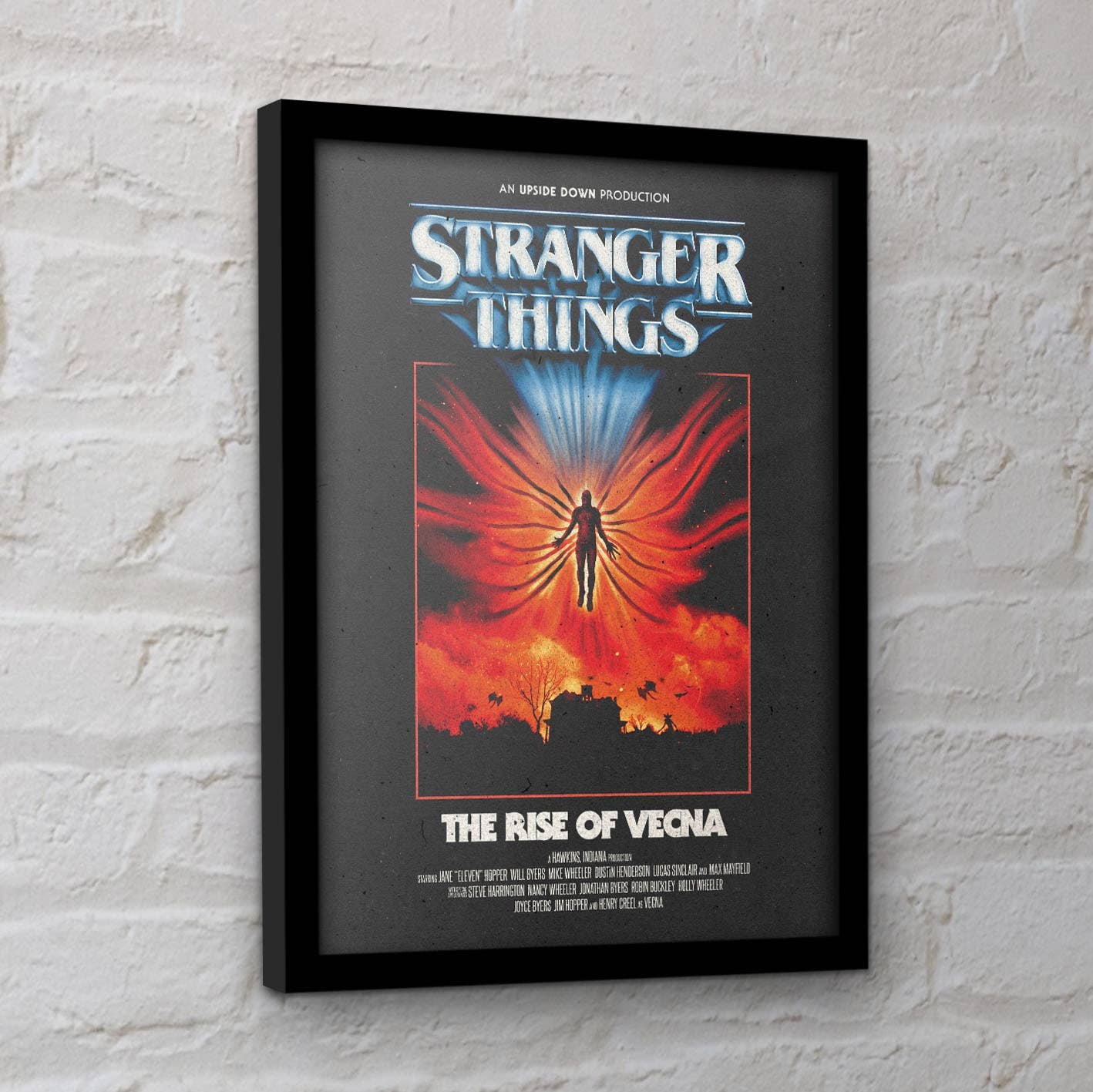 Stranger Things Season 5 (The Rise of Vecna) 30x40cm Print - KOOLTHINGS