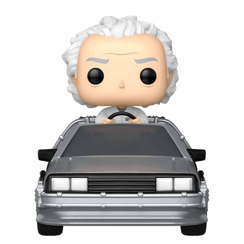 POP figure Rides Deluxe Regreso al Futuro Doc With Time Machine - KOOLTHINGS