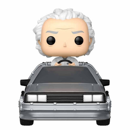 POP figure Rides Deluxe Regreso al Futuro Doc With Time Machine - KOOLTHINGS