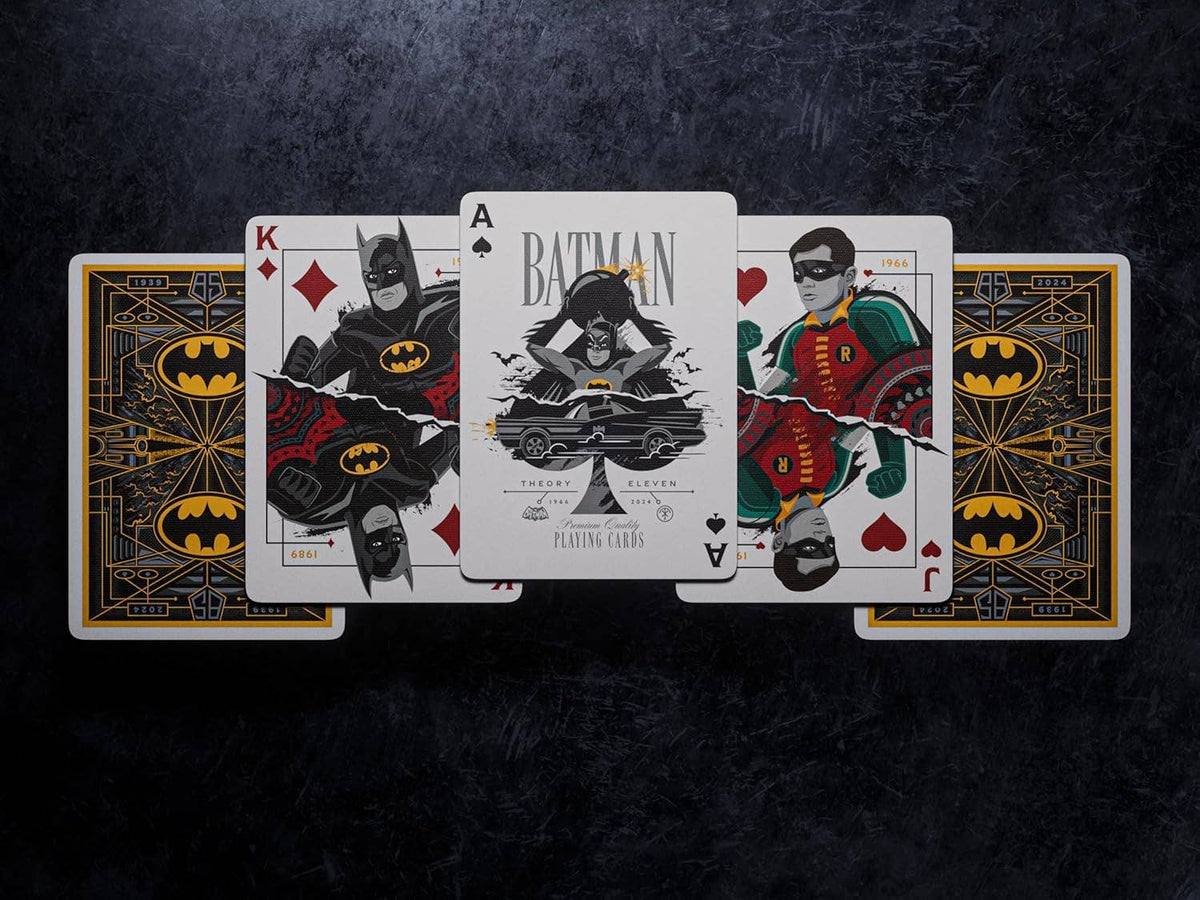Batman 85th Anniversary Playing Cards Theory11 - KOOLTHINGS