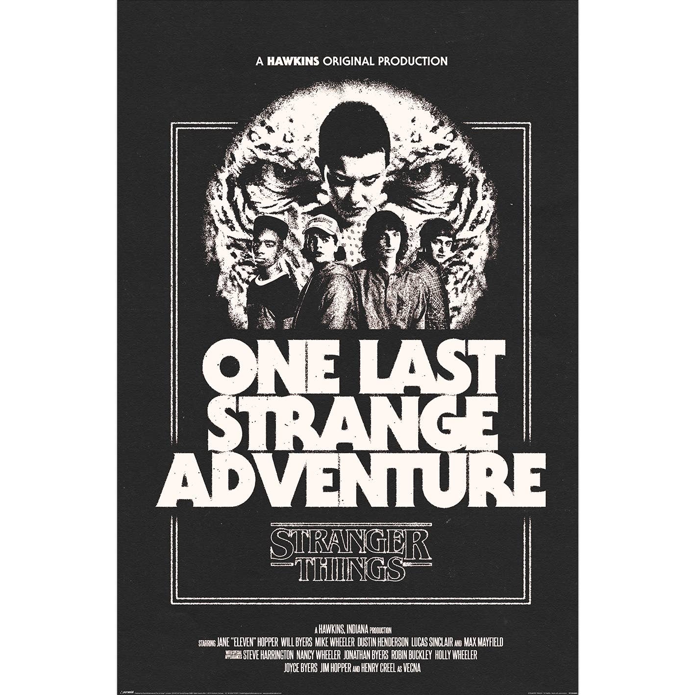 Stranger Things Season 5 (One Last Adventure) Maxi Poster - KOOLTHINGS
