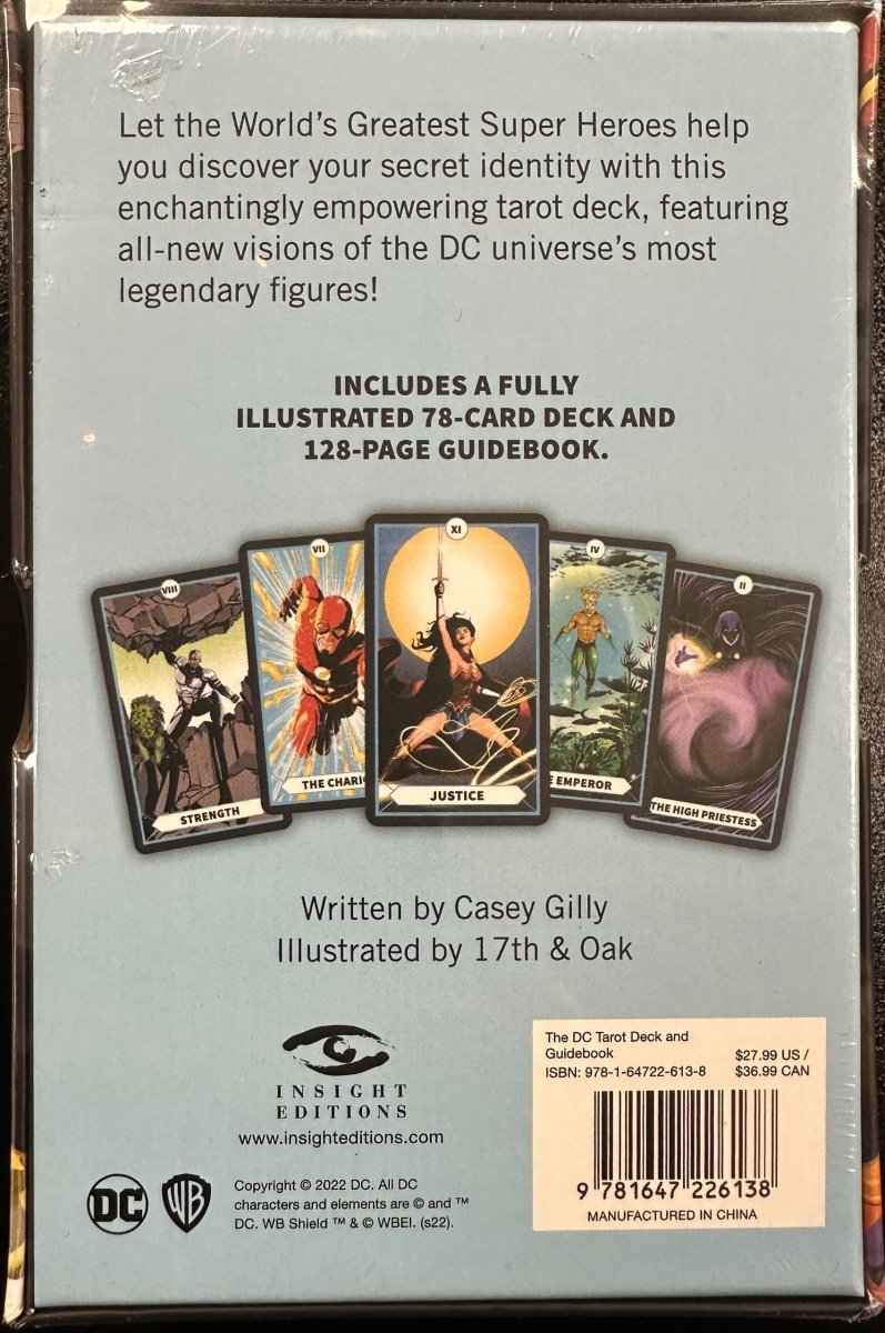 DC Tarot Card Deck & Guidebook - KOOLTHINGS